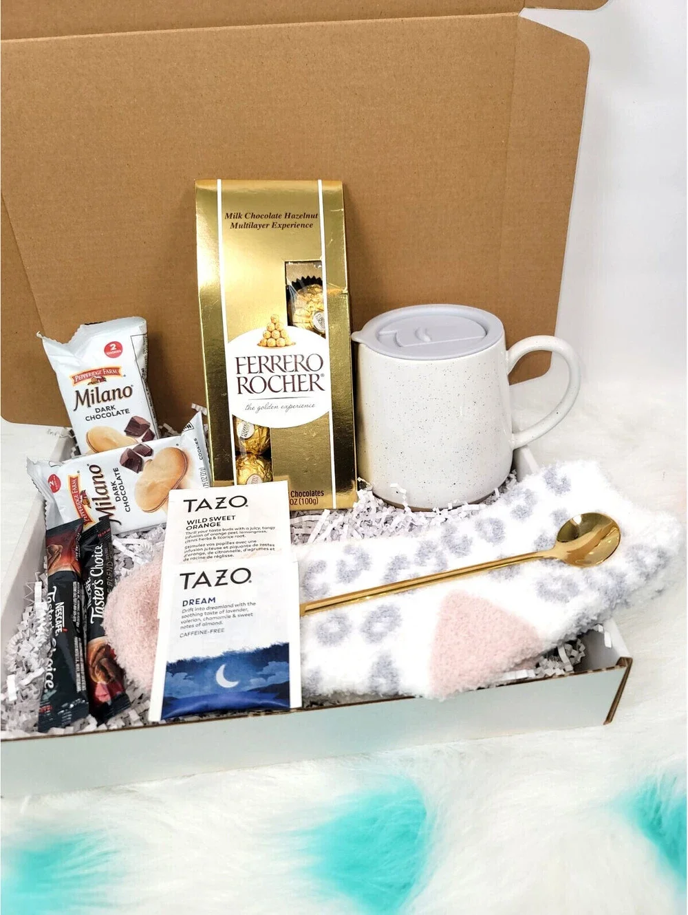 Personalized Christmas Gift Box for Young Women with Self-Ca
